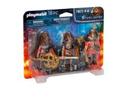 PLAYMOBIL NOVELMORE - 3 COMBATTANTS BURNHAM RAIDERS #70672